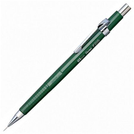 PENTEL 0.5 mm Black Barrel Drafting Pencil PE330568